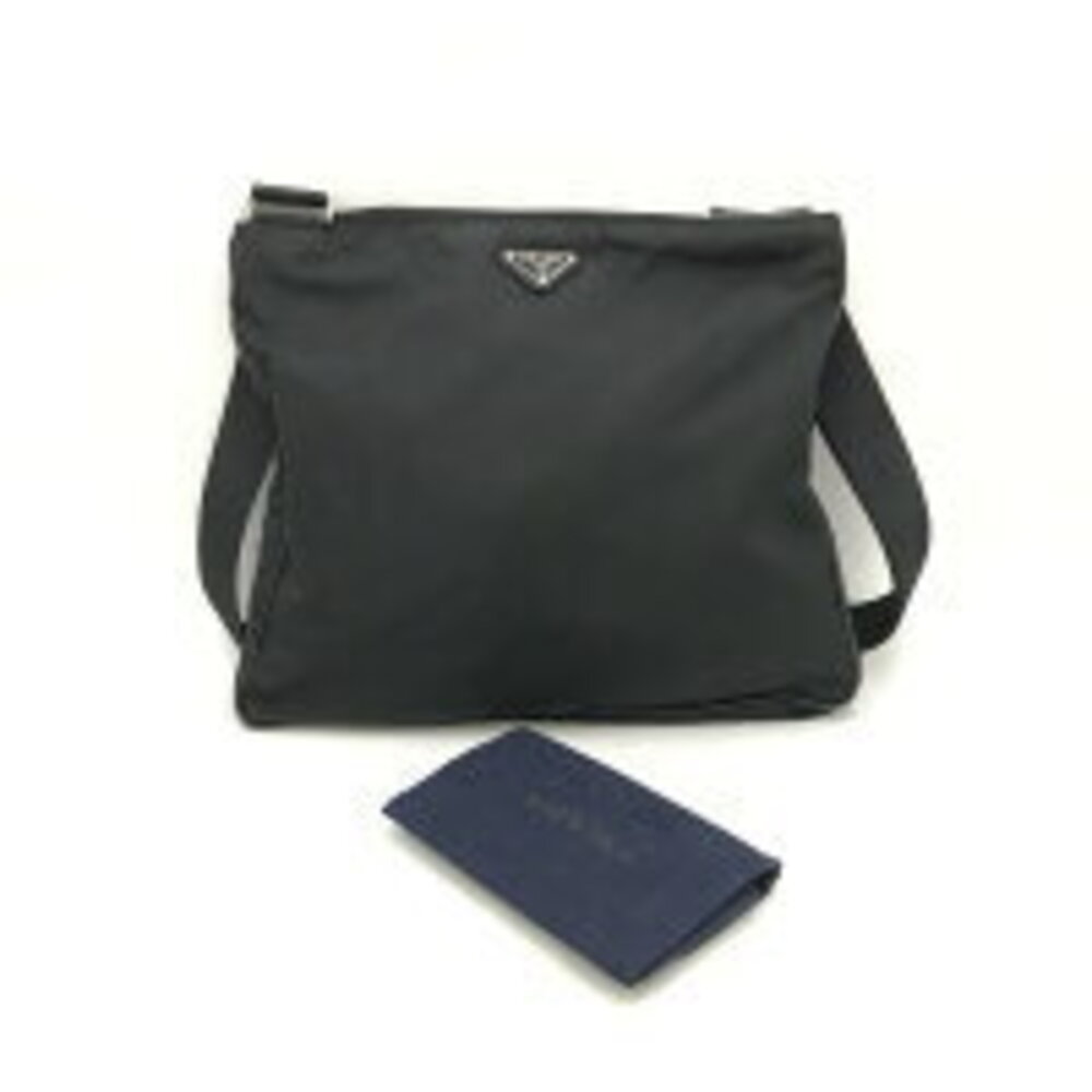 Prada triangle bag Tessuto nylon logo shoulder - Picture 2 of 10